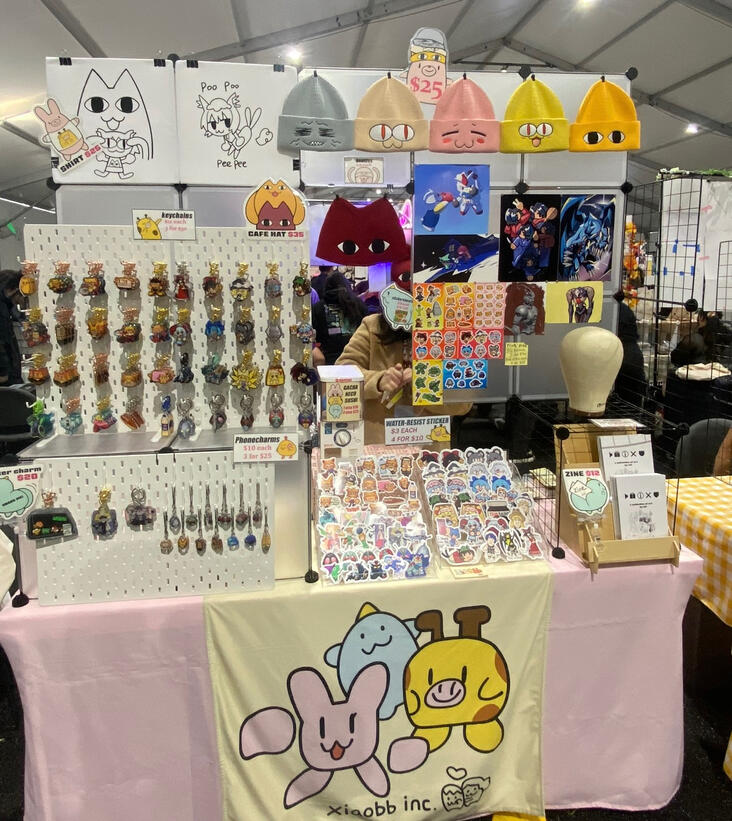 Anime expo chibi 2024 -Artist Alley table 6ft